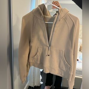 Lululemon half zip scuba hoodie
